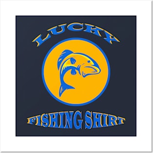 Lucky Fishing Posters and Art